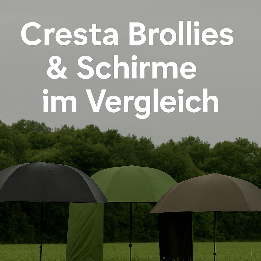 Cresta Brollies & Schirme im Vergleich – Welcher passt zu deinem Angelstil?