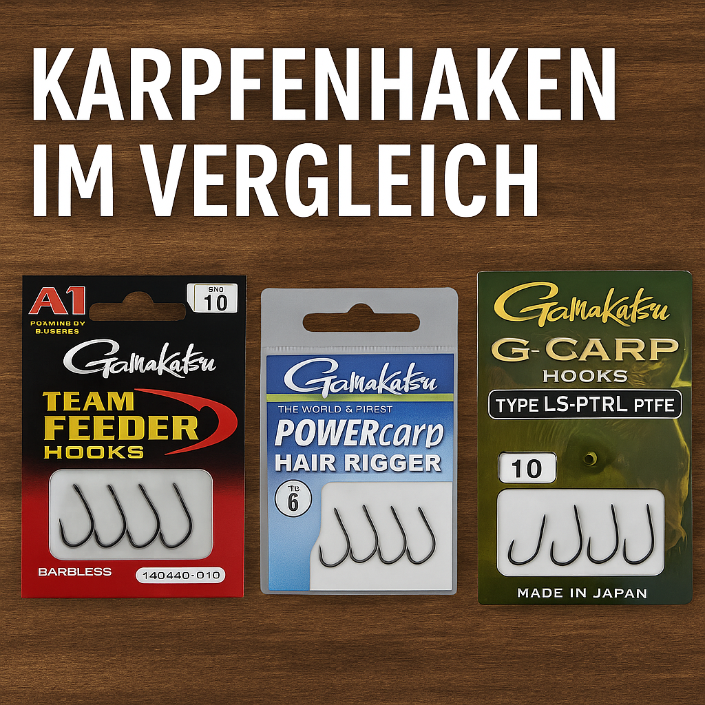 Karpfenhaken im Vergleich – Welche Gamakatsu-Modelle wirklich überzeugen
