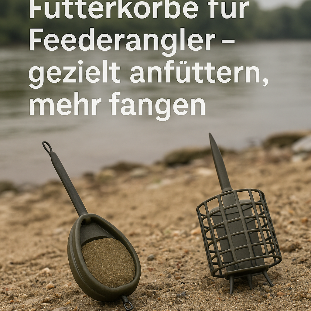 Futterkörbe für Feederangler – gezielt anfüttern, mehr fangen