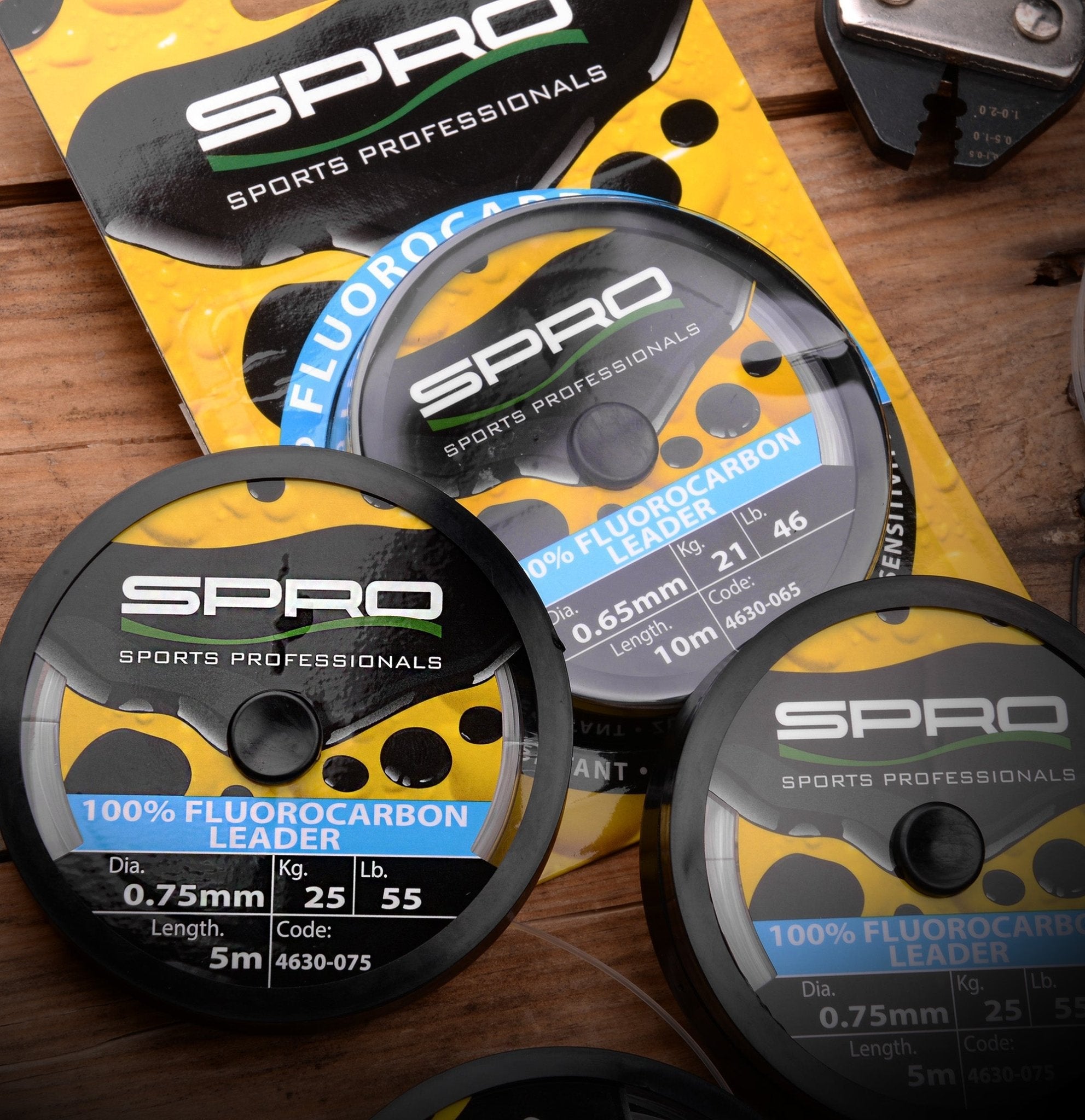 SPRO Schnur und Vorfachmaterial