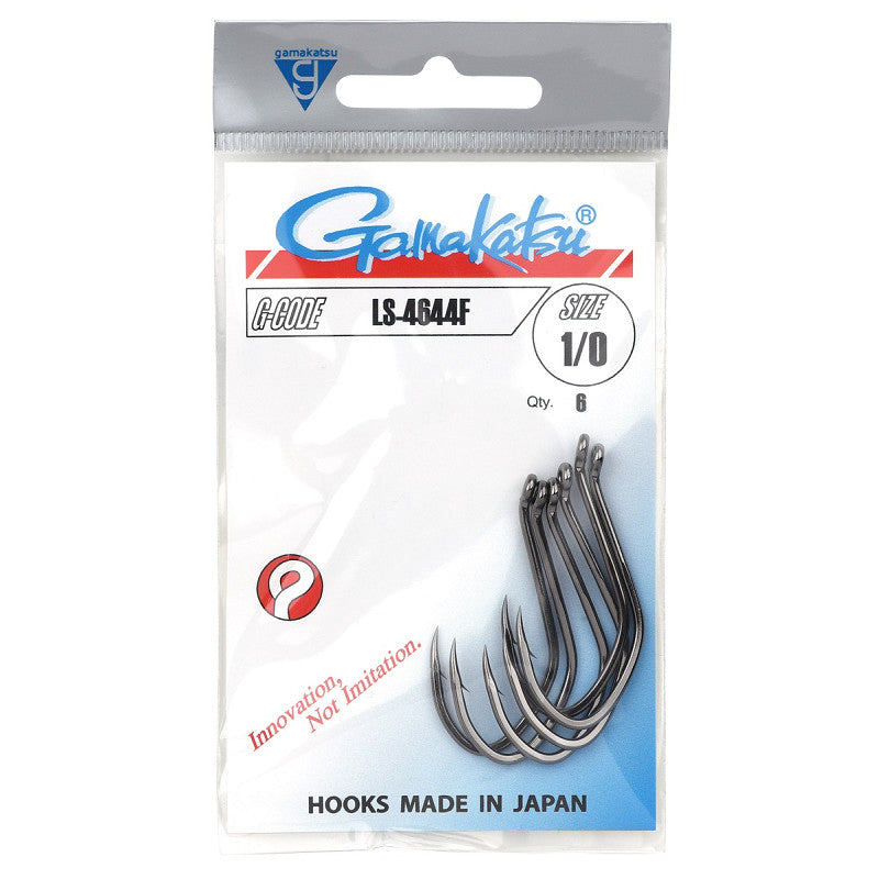 LS-4644F HOOKS BLACK KM-Shop Gamakatsu, Haken, Km-Tackle, kmtackle, waller, Wels, welsangeln