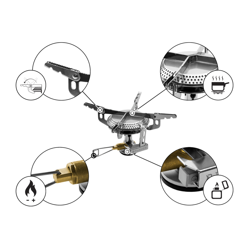 Gaskocher Delphin FLAMER