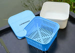 Cresta Bait Tub 1600 ml – Closed Lid + Drain Köderbox KM-Shop Allround, Boxen, Cresta, diverses, Km-Tackle, kmtackle, neu, Neuheiten, zubehör 