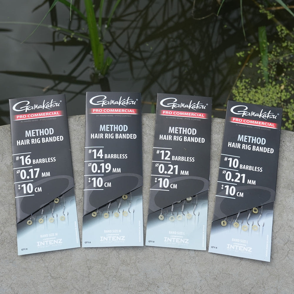 Cresta METHOD- HAIR RIG BAND KM-Shop Cresta, Gamakatsu, Haken, Hakengebunden