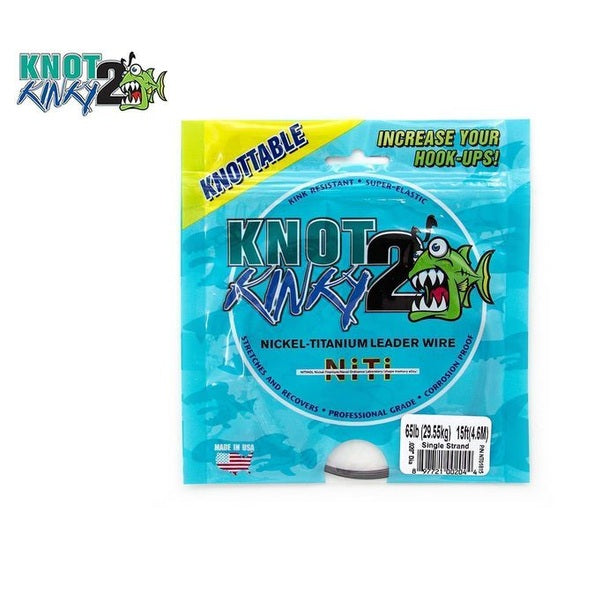 4,5 m Knot 2 Kinky 1x1 Titanium - KM-Tackle