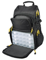 SPRO Back Pack + 4 Tackleboxen – Angelrucksack mit großem Stauraum & Rutenfach – Inkl. 4 Boxen KM-Shop Km-Tackle, kmtackle, Raubfisch, Raubfischangeln, Spinnangeln, Spinnfishing, SPRO, tasche, Taschen