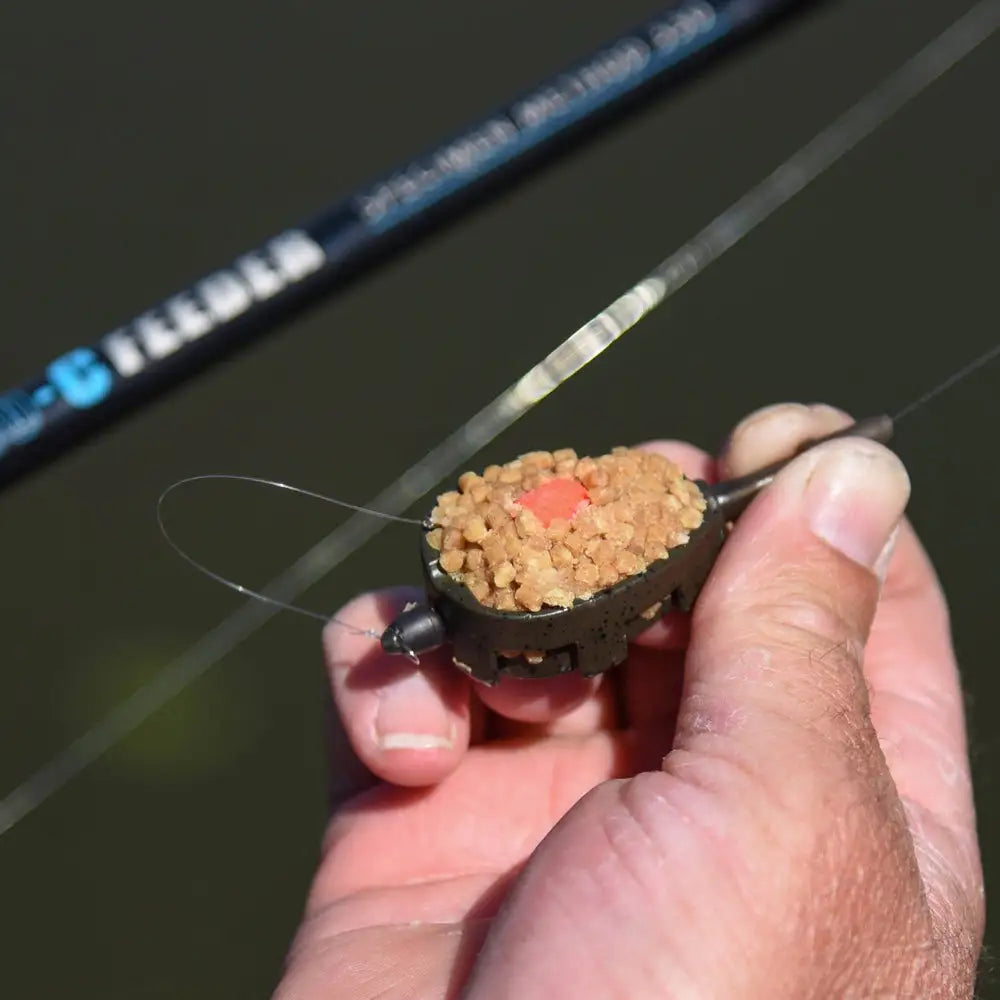 Cresta ACCELERATE  EASY FILL FEEDER MEDIUM KM-Shop Cresta, feeder, Feederfishing, flat, Method, methodfishing 