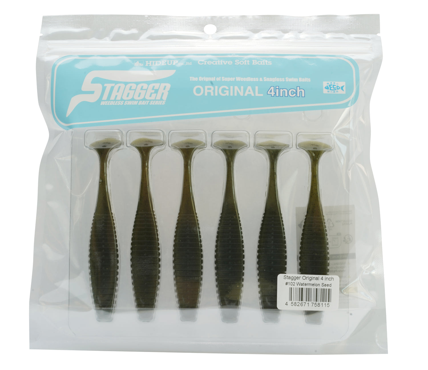 SPRO Stagger Original Swimbait – 3", 4", 5" & 6"