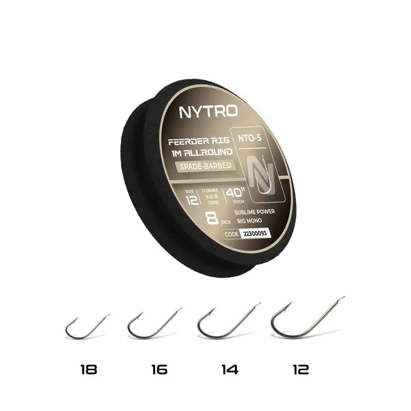 Nytro NTO5 FEEDER ALLROUND 100CM KM-Shop Feederfishing, Haken, Hakengebunden, Km-Tackle, kmtackle, Method, methodangeln, methodfishing, neu, Neuheiten, NYTRO 