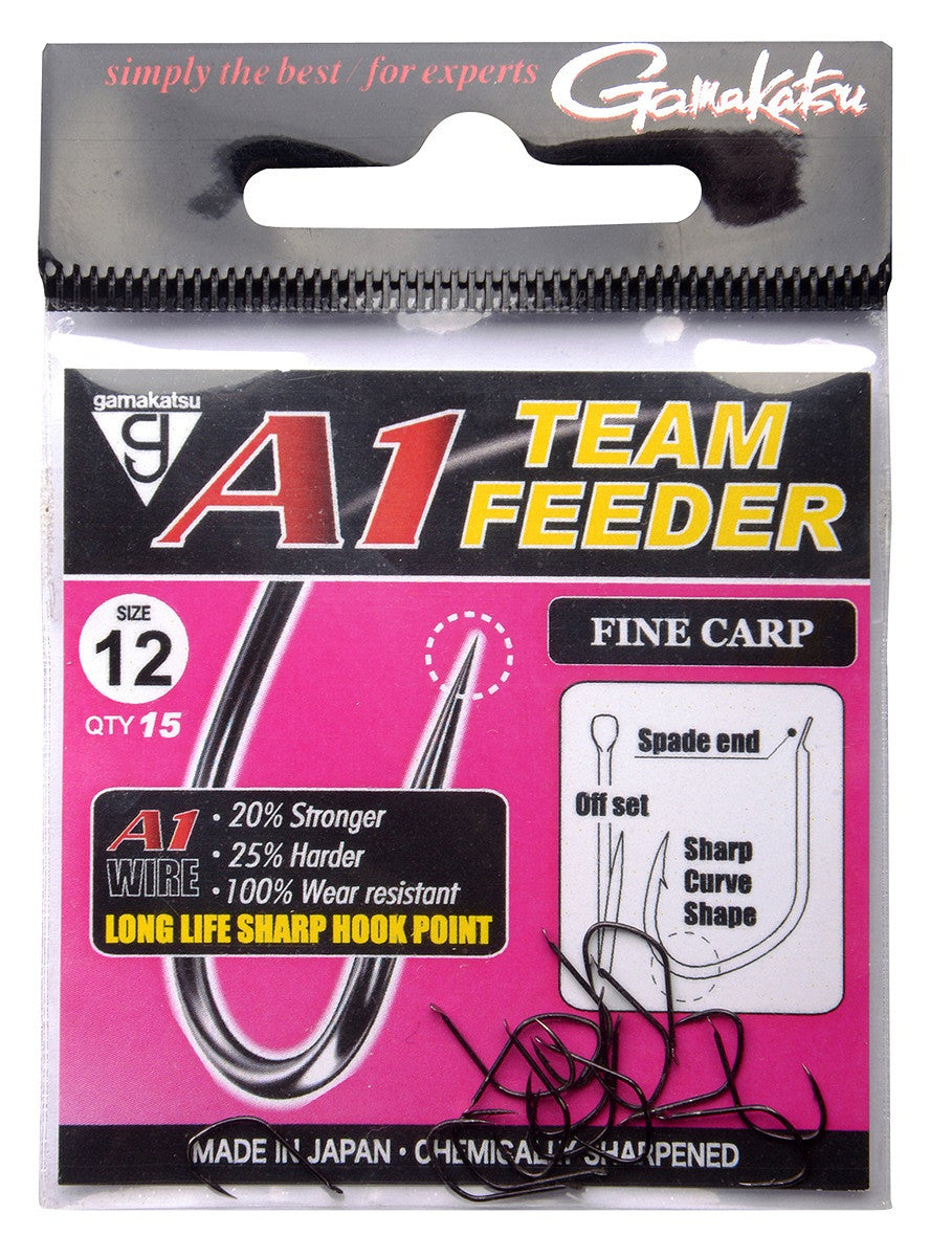 A1 TEAM FEEDER HOOKS FINE CARP