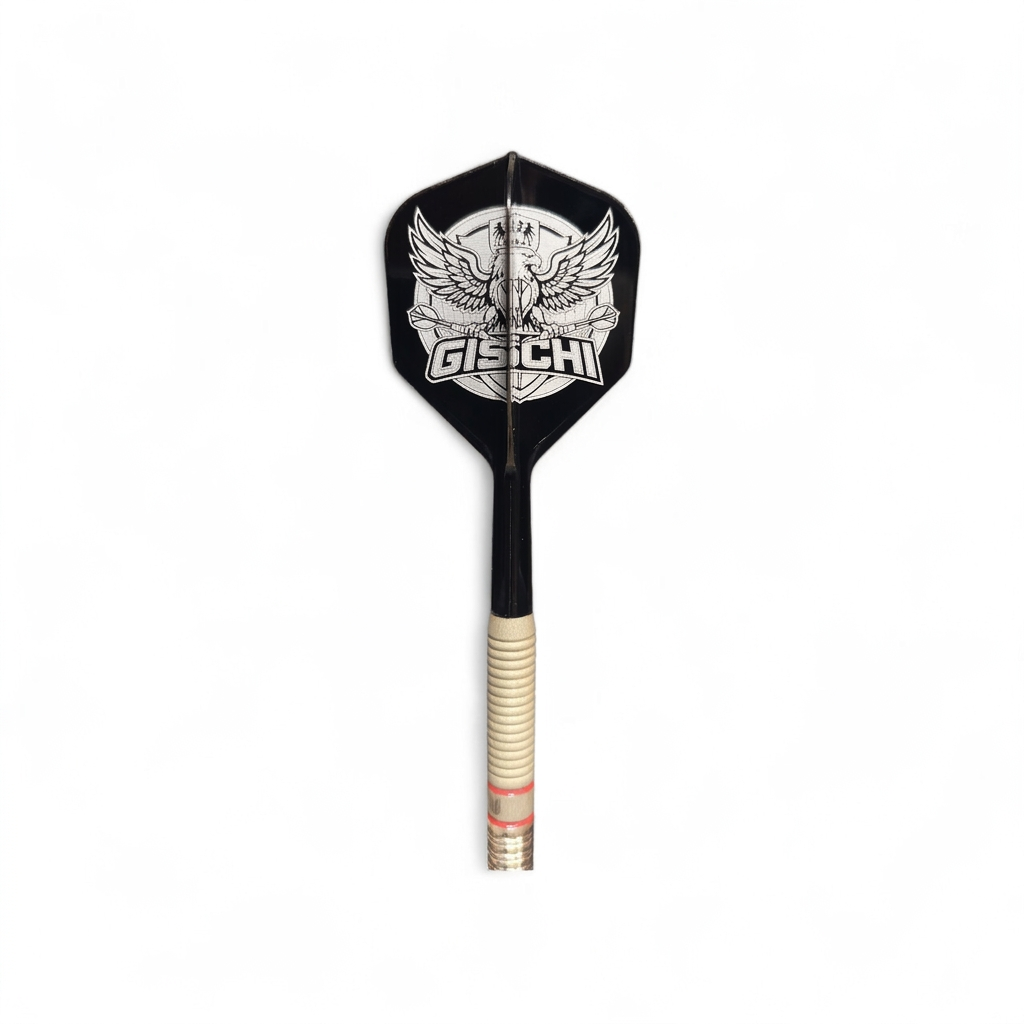 Target K-Flex Shaft/Flight System Shape No2 schwarz personalisiert