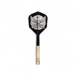 TARGET K‑Flex Shaft/Flight System Shape No6 – Schwarz, personalisiert KM-Shop personalisierte Flights 