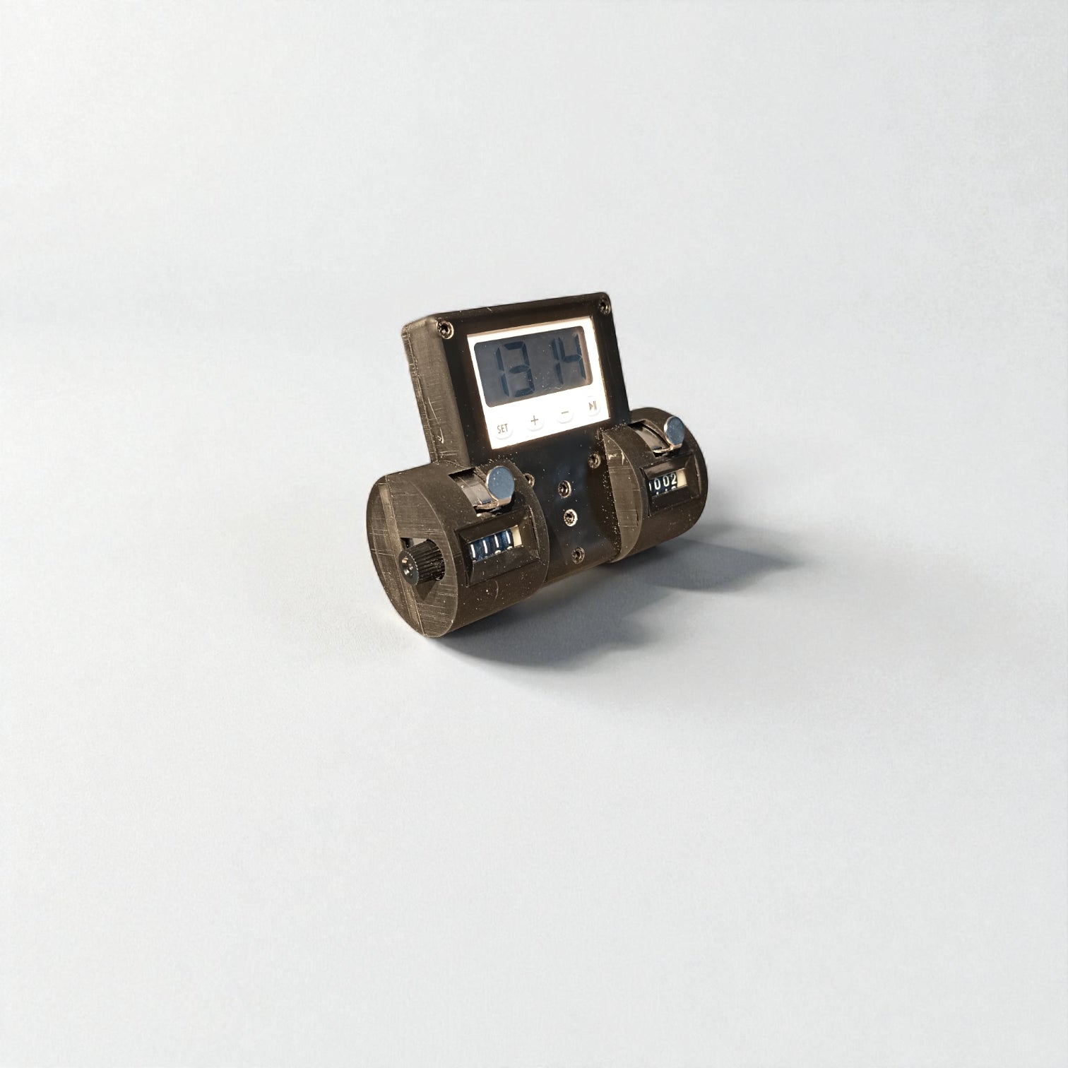 Mechanischer Fischzähler von KM-Tackle – hitzebeständig, spritzwasserfest und kompatibel mit D25, D30 & D36 Füßen.