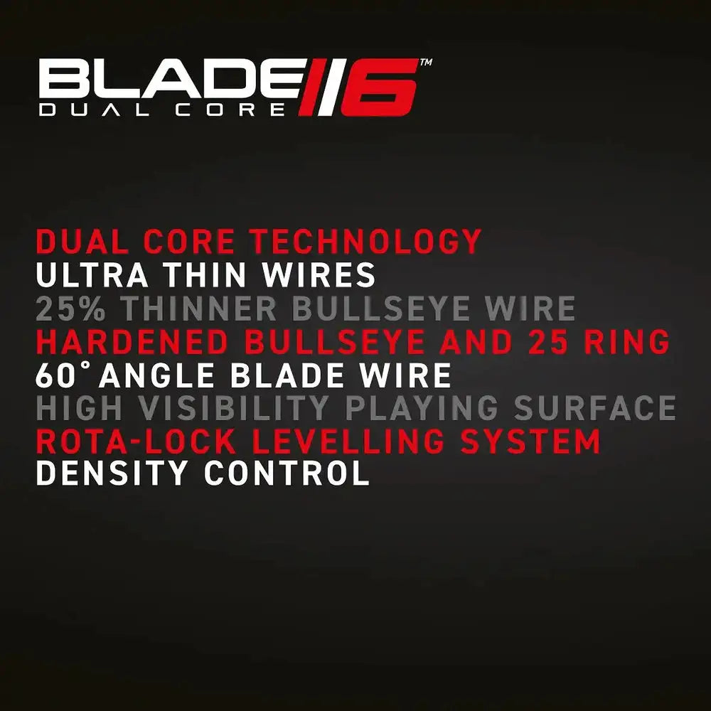 WINMAU Dartboard Blade 6 Dual Core Bristle Board KM-Shop Dart, Dartboard, dartscheibe, Dartshop 