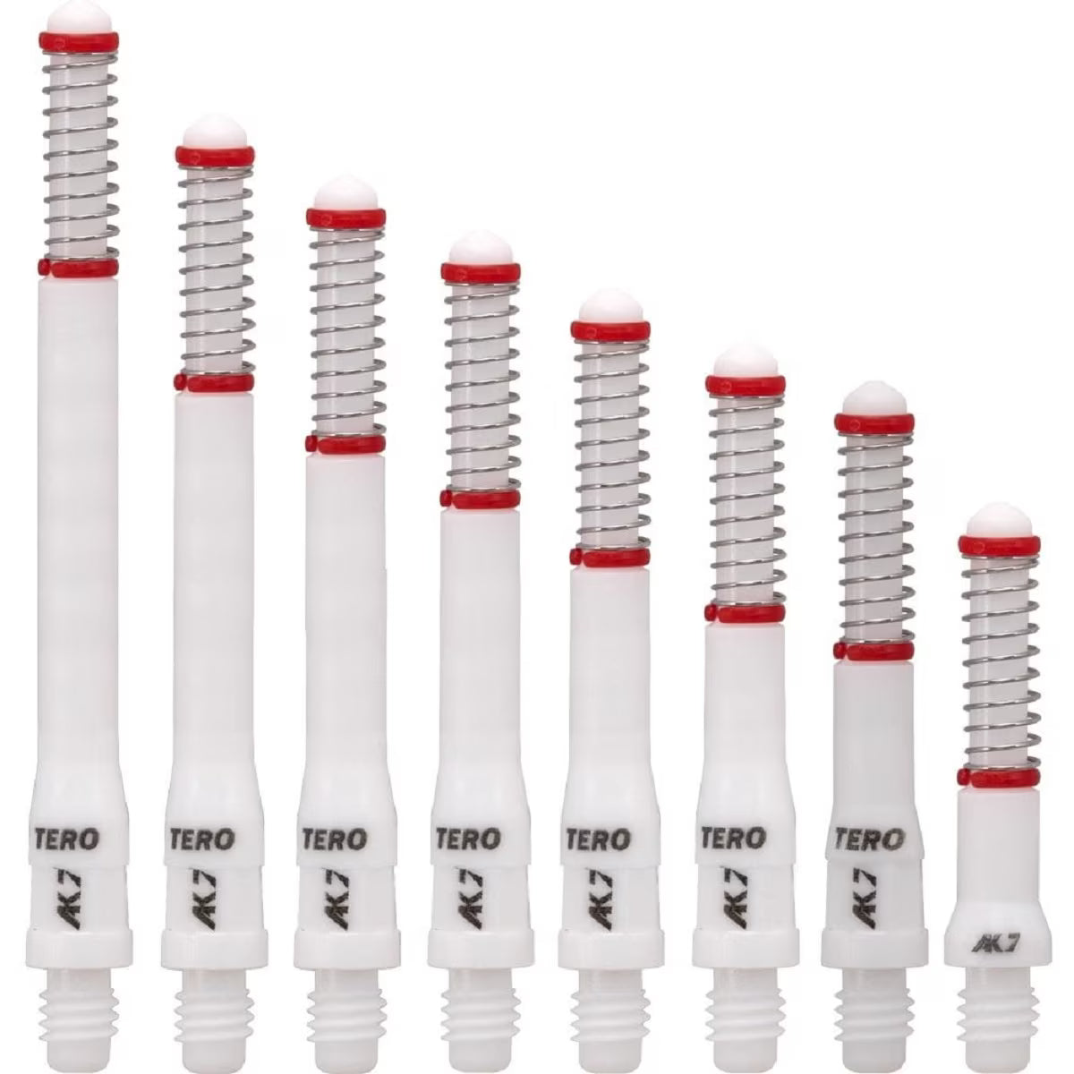Cuesoul AK7 Tero Dart Shaft Weiß Shafts