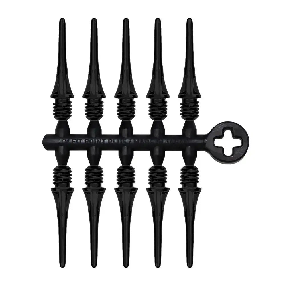 CosmoDarts Fit Point Plus Short 50 Stück 2BA Gewinde Tips Kunststoffspitzen KM-Shop cosmos, Dartshop, dartspitzen, spitzen FPP-02-50-2204