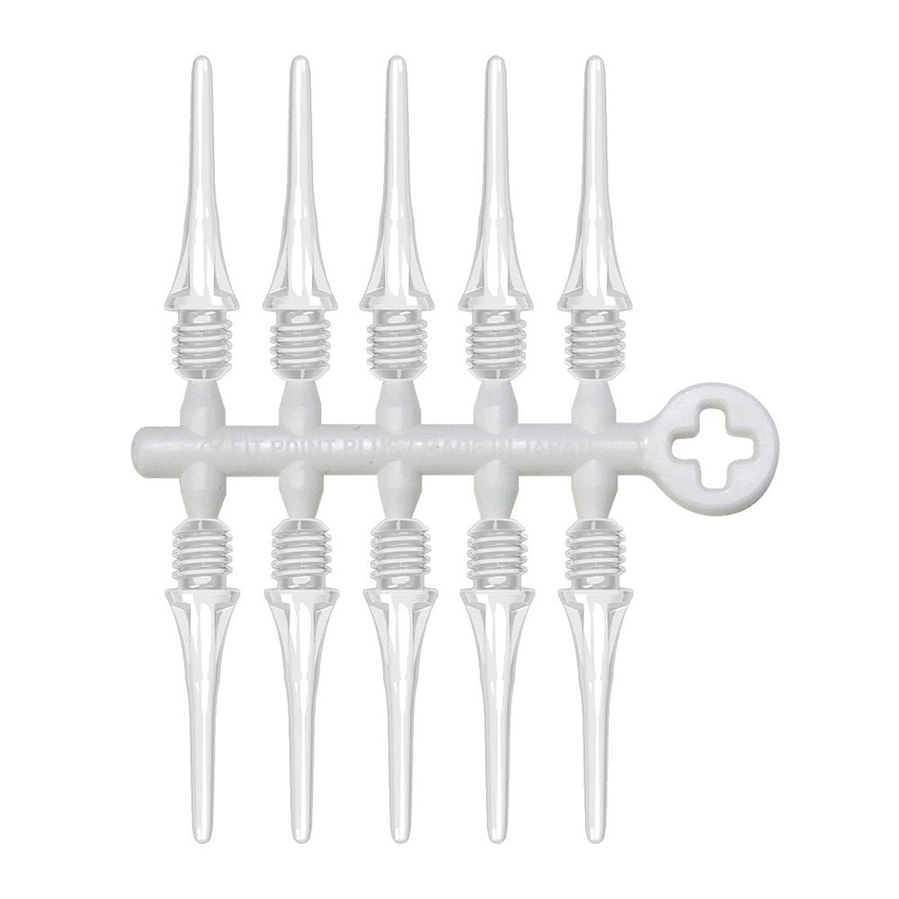 CosmoDarts Fit Point Plus Short 50 Stück 2BA Gewinde Tips Kunststoffspitzen - KM-Dartshop