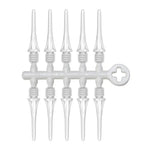 CosmoDarts Fit Point Plus Short 50 Stück 2BA Gewinde Tips Kunststoffspitzen KM-Shop cosmos, Dartshop, dartspitzen, spitzen FPP-02-50-2203