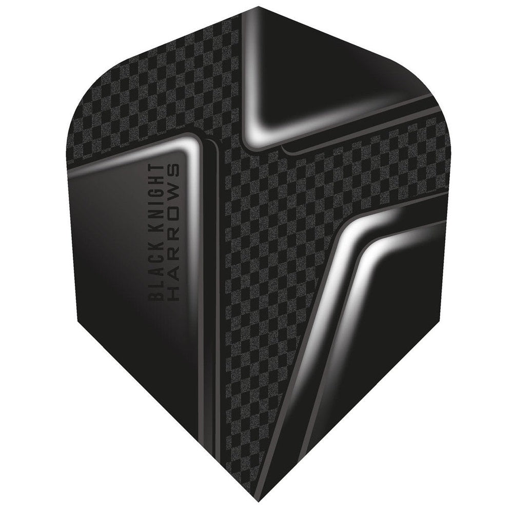 Harrows Black Knight Dart Flights 100 Micron Flights - KM-Dartshop