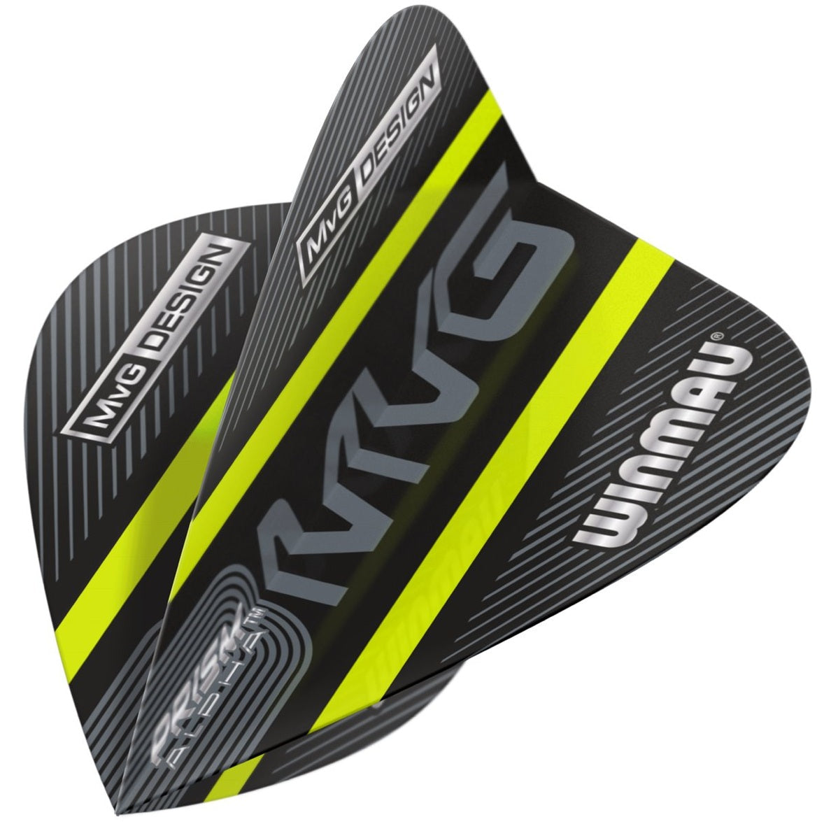 Winmau Prism Alpha Extra Thick MvG Michael van Gerwen 2024 Dart Flight Kite Flights KM-Shop Dartshop, flights, winmau