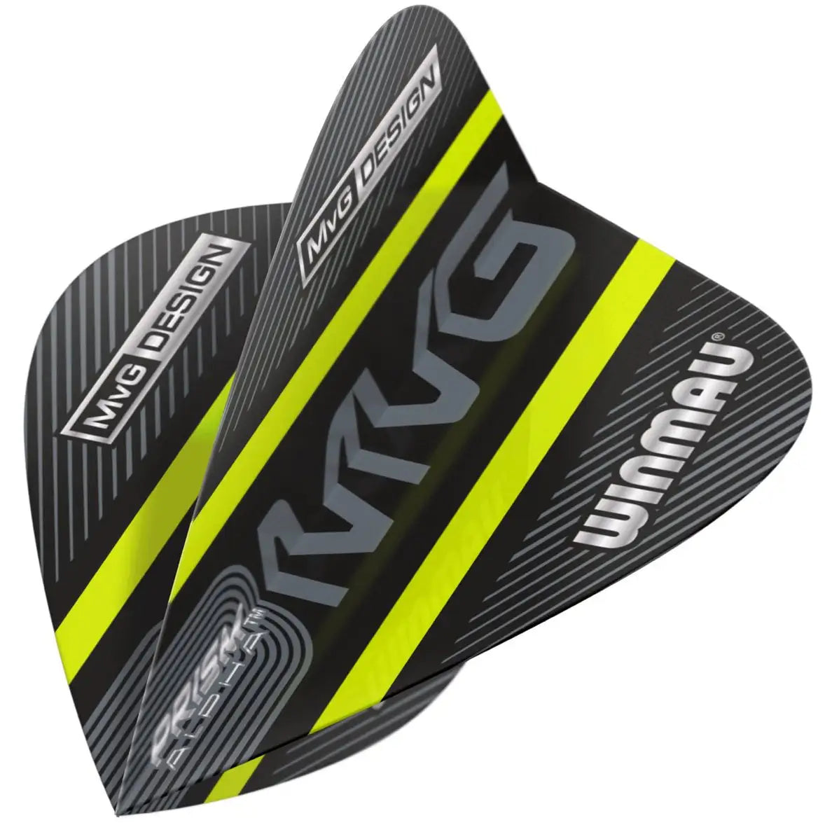 Winmau Prism Alpha Extra Thick MvG Michael van Gerwen 2024 Dart Flight Kite Flights KM-Shop Dartshop, flights, winmau 