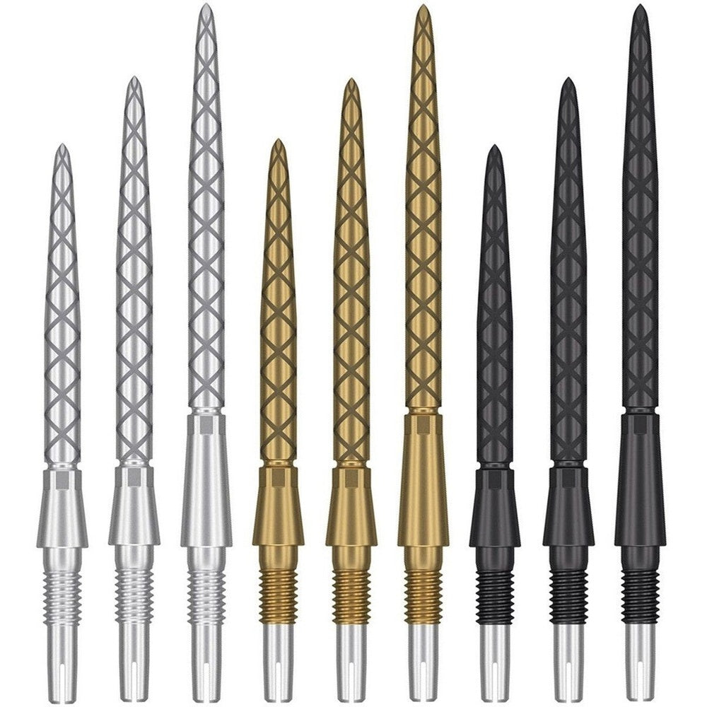 arget Swiss Storm Diamond Point 2024 – 26 mm Gold, Swiss Point Spitzen mit Gripstruktur