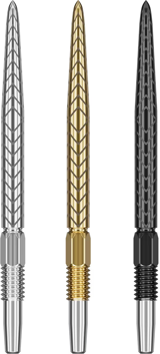 Target Swiss RVE Point 2024 26/30/35/40 mm Gold/Schwarz/Silber Wechselspitzen