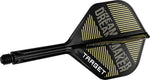 Target K-Flex Dimitri van den Bergh Shaft/Flight System Standart No2 Shafts 19mm KM-Shop Dart, Dartshop, Flight-Shaft-Systeme, flights, schäfte, target 