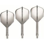 GOAT A1R Shaft/Flight System Shape No6 Shafts Transparent KM-Shop Dartshop, Flight-Shaft-Systeme, flights, schäfte