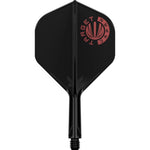 Target Japan Logo K-Flex Shaft/Flight System Shape No6 Shafts KM-Shop Dartshop, Flight-Shaft-Systeme, flights, schäfte, target