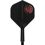 Target Japan Logo K-Flex Shaft/Flight System Shape No6 Shafts 33mm - KM-Dartshop