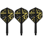 Target Japan Harith Lim Hot Shot K-Flex Shaft/Flight System Standard No2 Shafts KM-Shop bestseller, Dartshop, Flight-Shaft-Systeme, flights, schäfte, target 