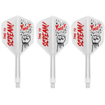 Target Japan Scream Akito Yamagata K-Flex Shaft/Flight System Shape No6 Shafts KM-Shop Dartshop, Flight-Shaft-Systeme, flights, schäfte, target