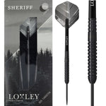 Loxley Sheriff Steeldarts 20g – schlanke Tungsten-Darts im Western-Design