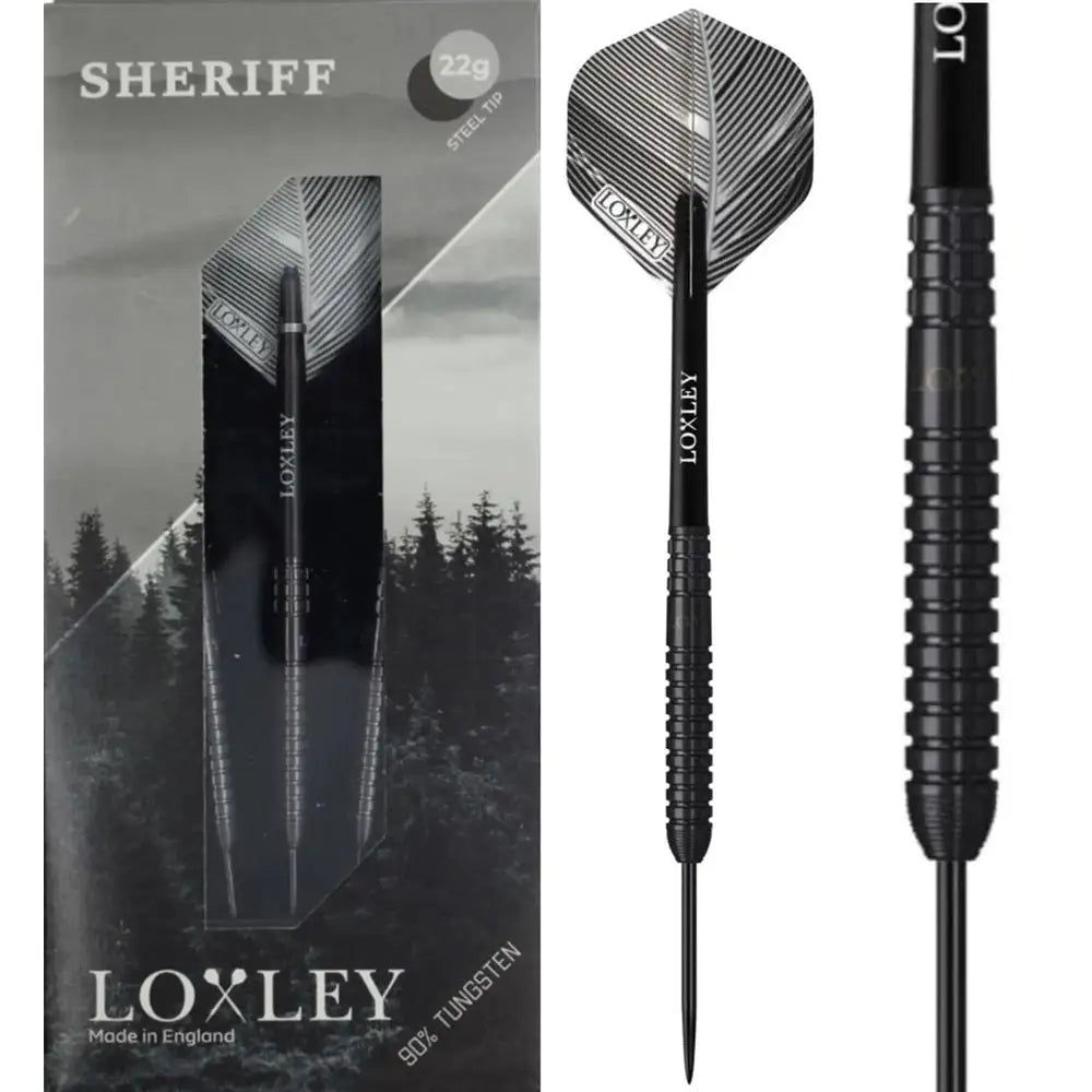 Loxley Sheriff Steeldarts 90% 20 Gramm Steeldarts KM-Shop Dartshop, Loxley, steeldart, steeldarts 