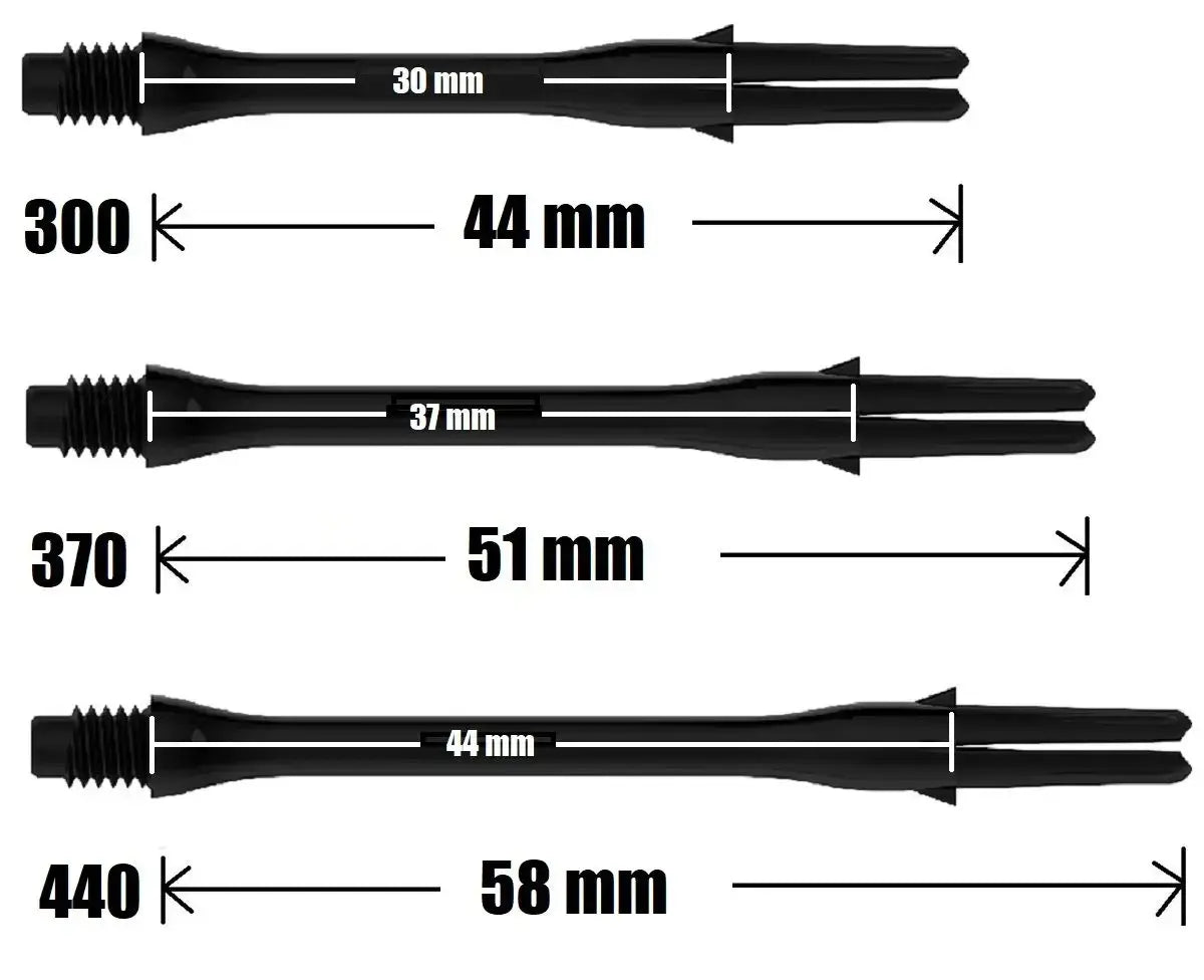 L-Style Locked Slim Shaft Neon Gelb KM-Shop Dart, Dartshop, neu, Neuheiten