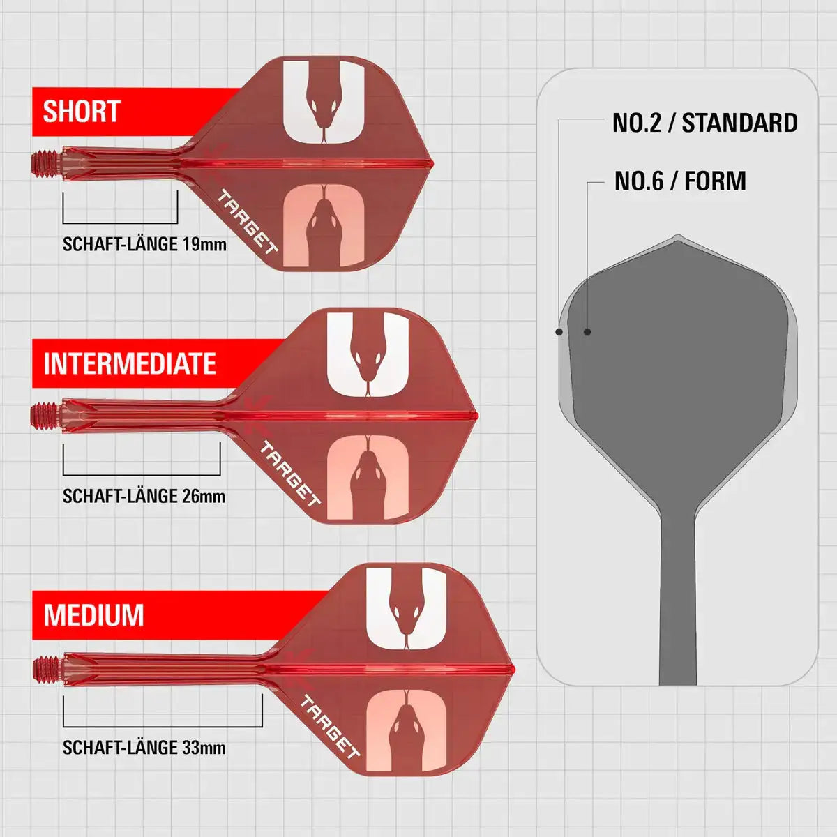 Target K-Flex Nathan Aspinall Shaft/Flight System Standart No2 Shafts 33mm KM-Shop Dart, Dartshop, Flight-Shaft-Systeme, flights, schäfte, target 