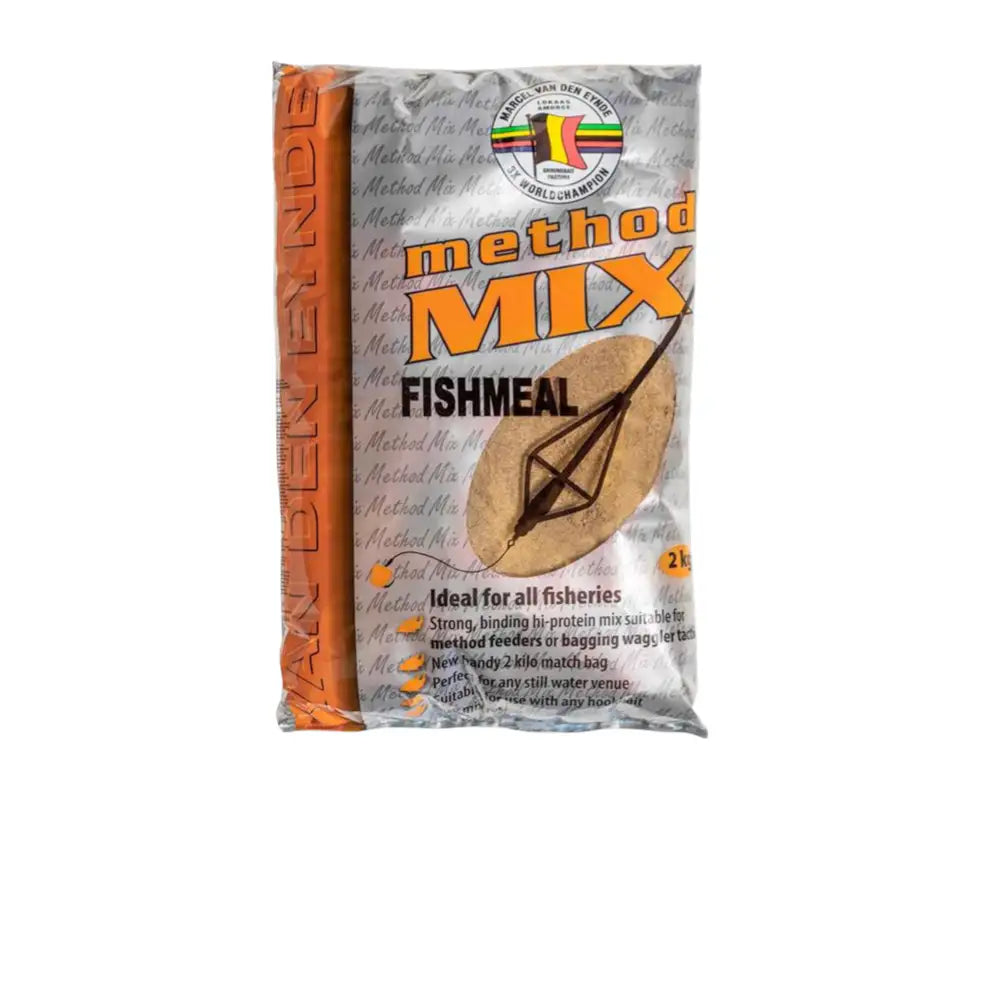 🐟 MVDE Method Mix Fishmeal – 2 kg Packung KM-Shop feederfutter, fertigfutter, futter, grundfutter, Km-Tackle, kmtackle, van den eynde, VDE 