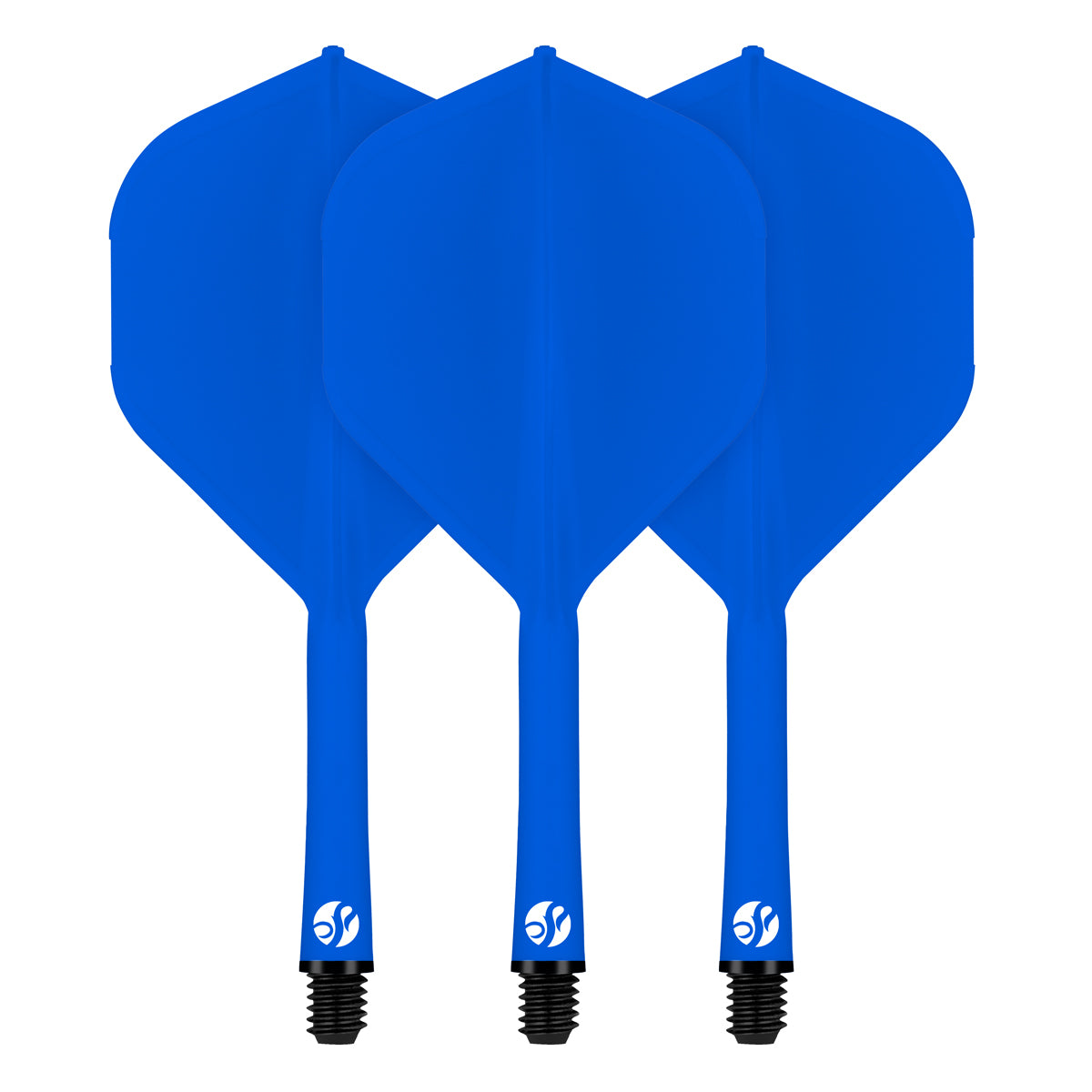 Flight Deck-One Piece Dart Flight and Shaft System-Blue