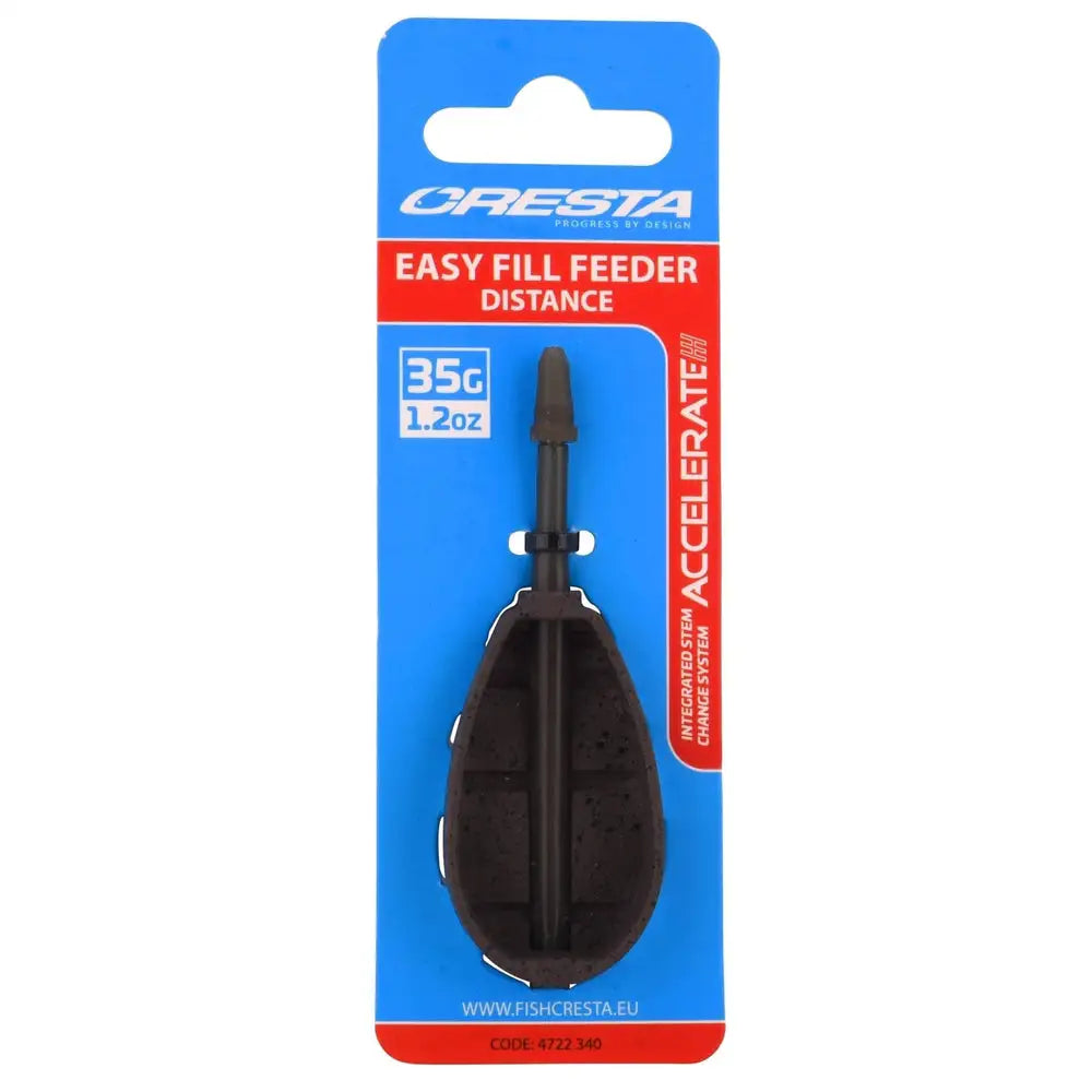 Cresta ACCELERATE  EASY FILL FEEDER DIST. KM-Shop Cresta, feeder, Feederfishing, flat, Method, methodfishing 