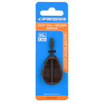 Cresta ACCELERATE  EASY FILL FEEDER MEDIUM KM-Shop Cresta, feeder, Feederfishing, flat, Method, methodfishing 
