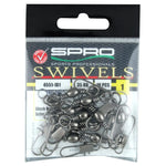 BARREL SWIVEL+INTERLOCK-SNAP KM-Shop Allround, karabiner, Kleinteile, SPRO, Wirbel 