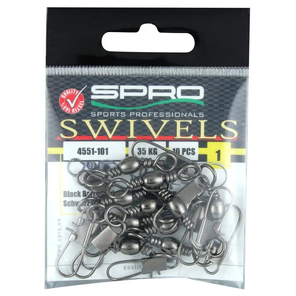 BARREL SWIVEL+INTERLOCK-SNAP KM-Shop Allround, karabiner, Kleinteile, SPRO, Wirbel 