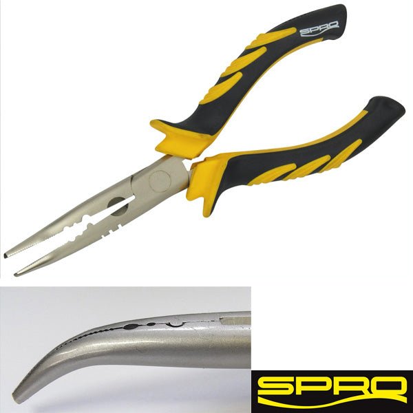 BENT NOSE PLIERS 18CM KM-Shop Allround, Karpfen, Raubfisch, Raubfischangeln, Raubifsch, schere, spinn, Spinnangeln, Spinnfishing, SPRO, waller, zangen