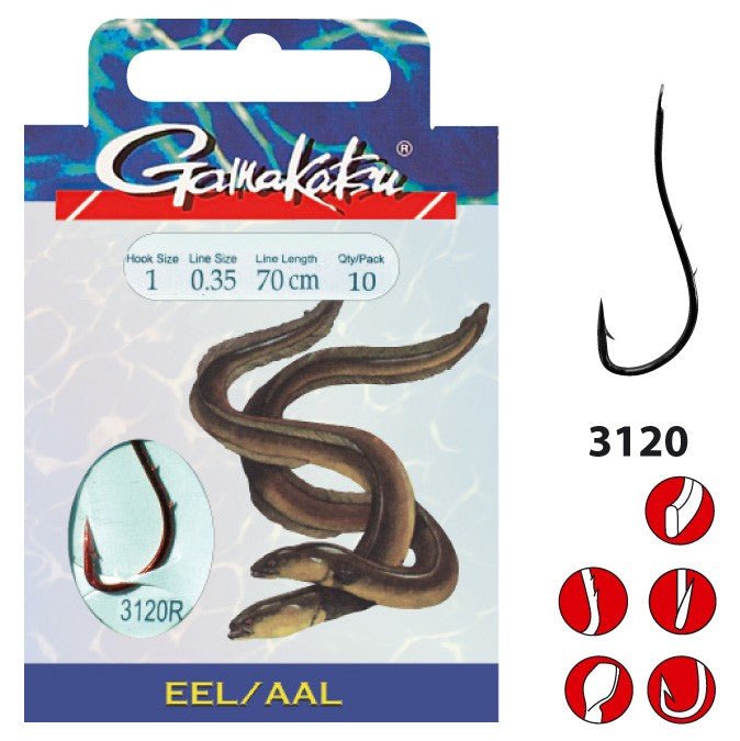 BOOKLET EEL 3120N KM-Shop Allround, Gamakatsu, Haken, Hakengebunden, Raubfisch, Raubfischangeln