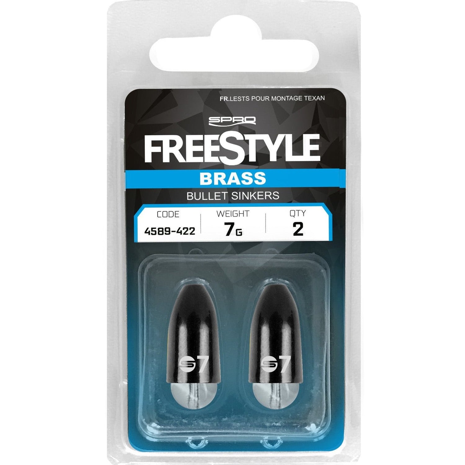 BULLET SINKER BRASS - KM-Tackle