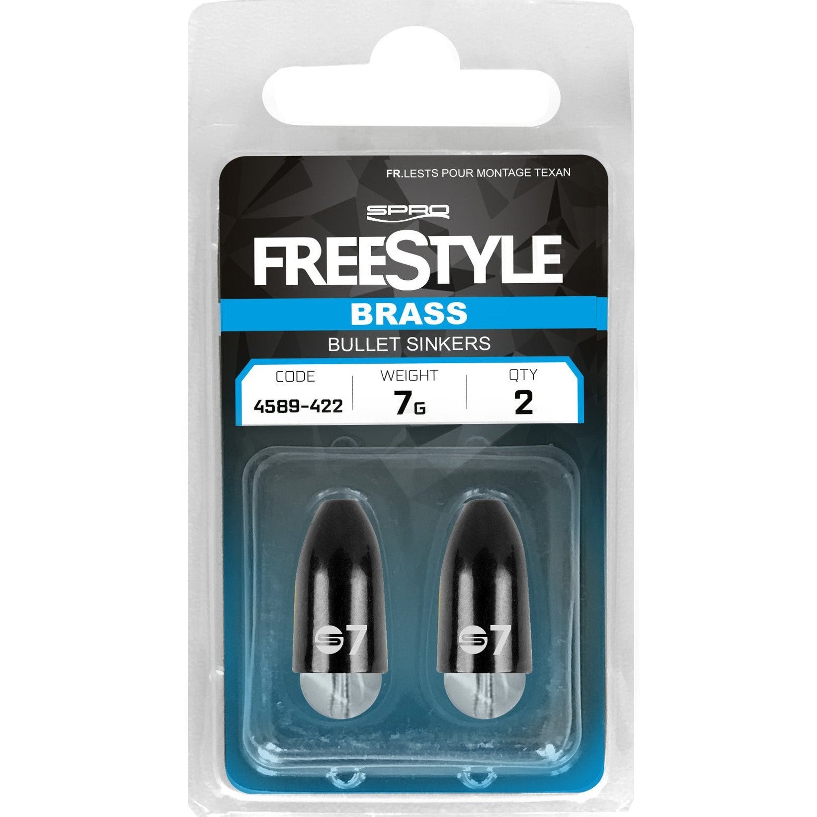 BULLET SINKER BRASS - KM-Tackle