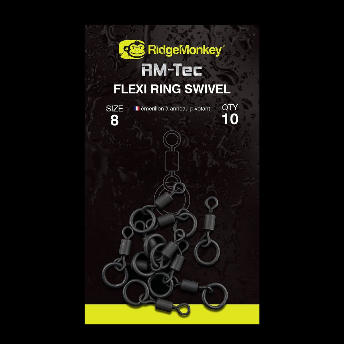 ConneXion Flexi Ring Swivel Size 8 - KM-Tackle
