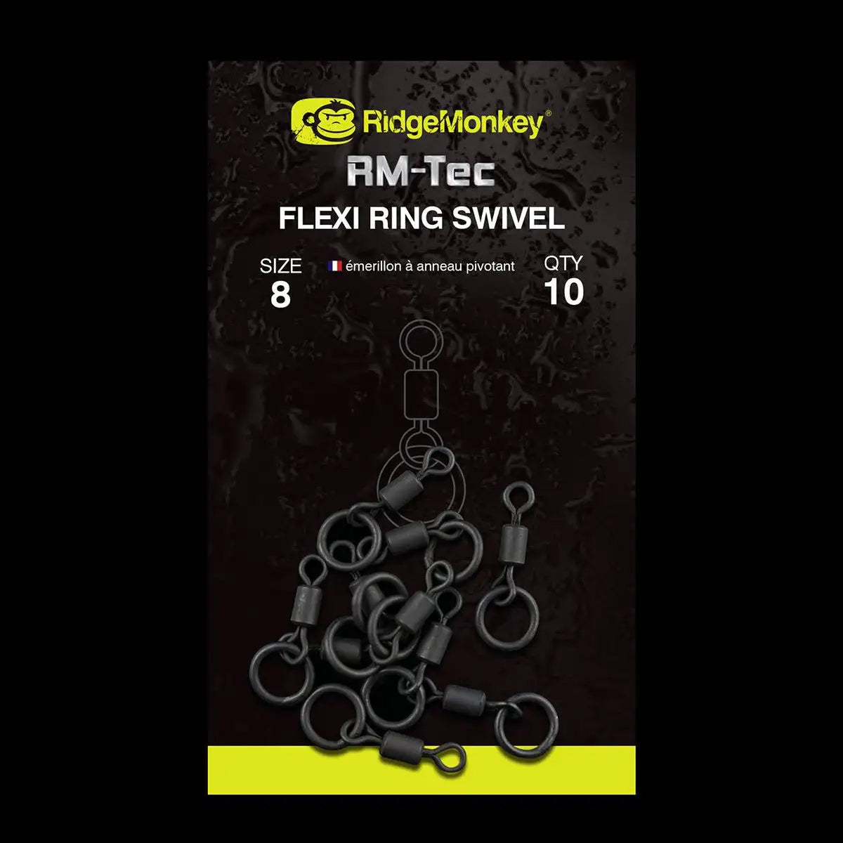 ConneXion Flexi Ring Swivel Size 8 KM-Shop Allround, carpfishing, karabiner, Karpfen, Kleinteile, Ridge Monkey, rig, Rigzubehör, Wirbel 