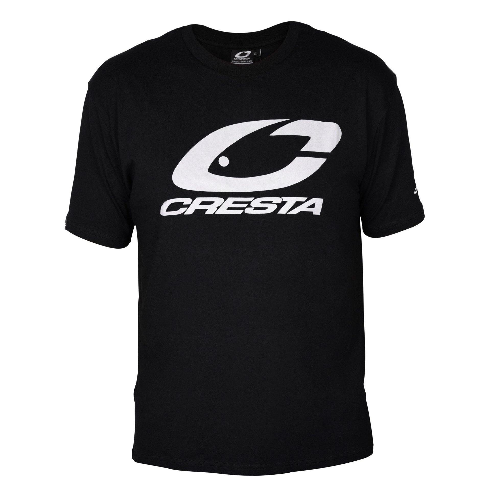 Cresta Classic T-Shirt Black - KM-Tackle
